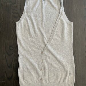 Delia’s- Long Line Knit Vest